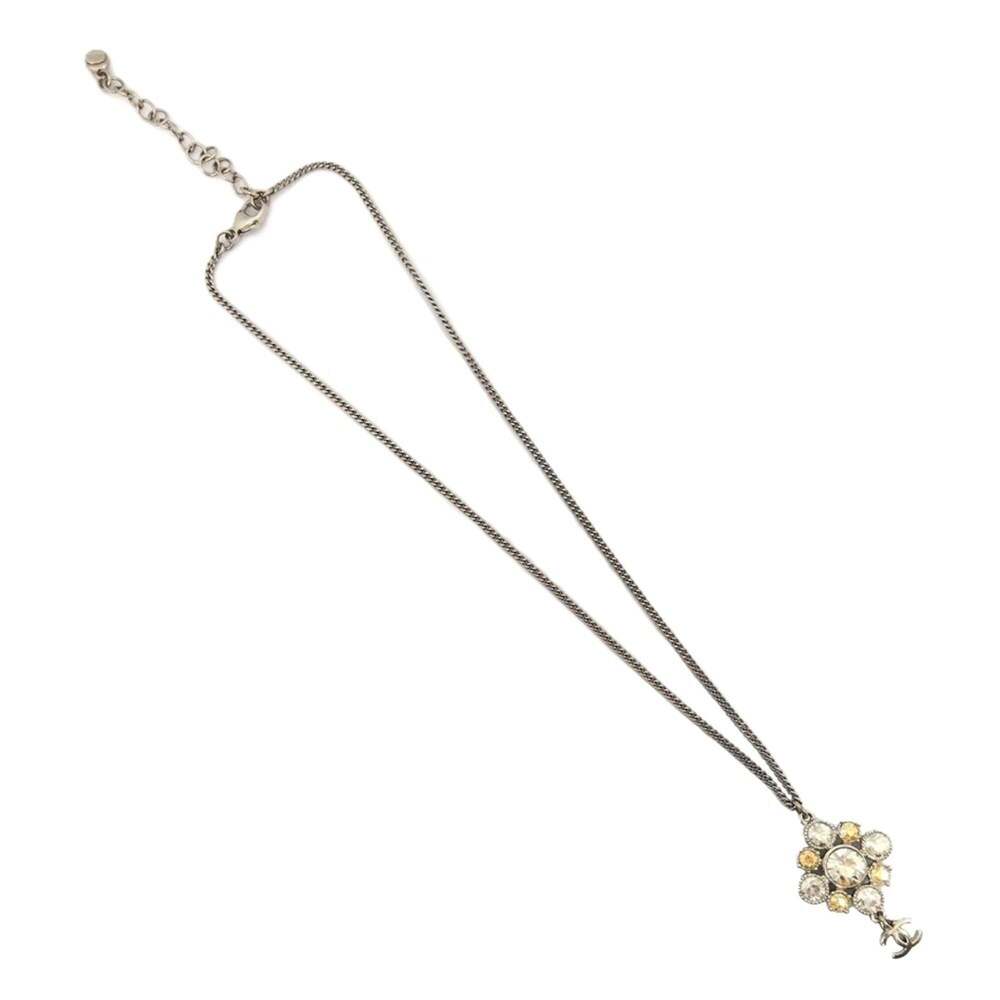 CHANEL Silver Logo Necklace - Picture 2 of 8